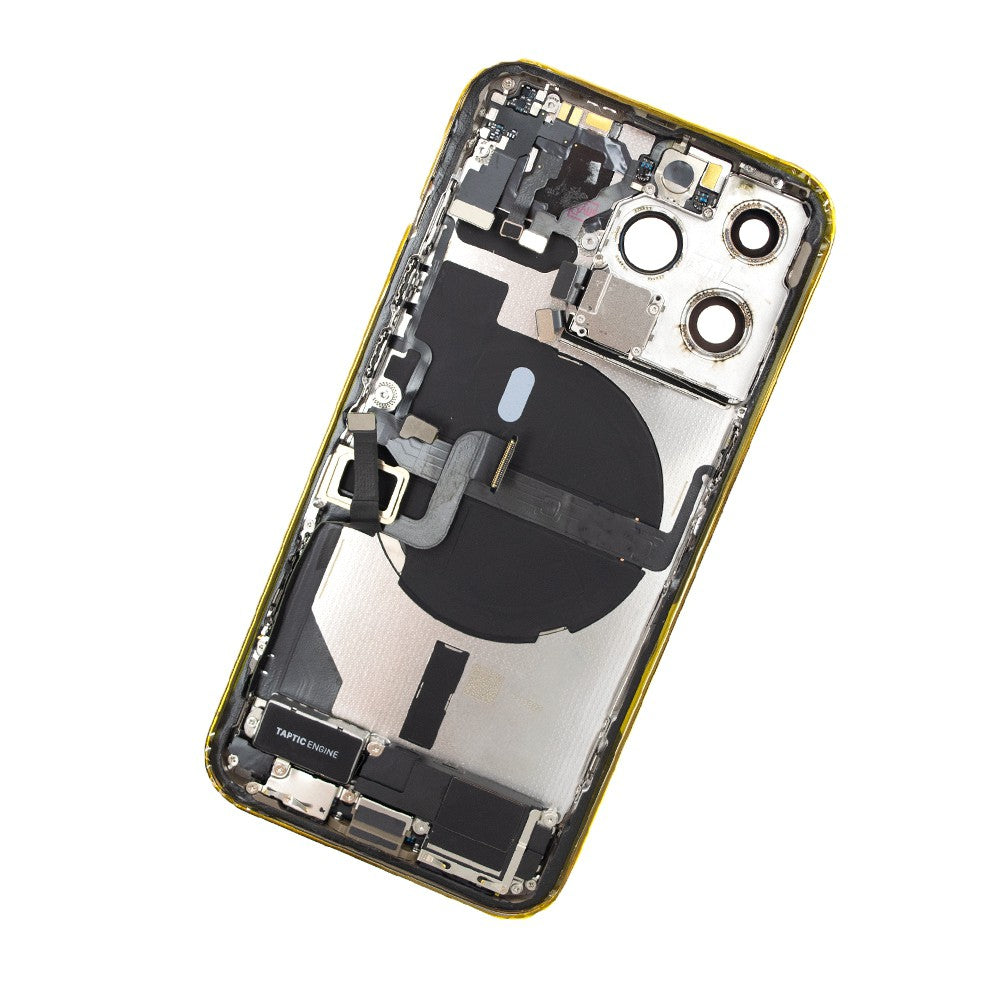 Rear Housing with Full Set Parts for iPhone 13 Pro-Gold (Purple) Rear Housing with Full Set Parts for iPhone 13 Pro-Gold (Purple)